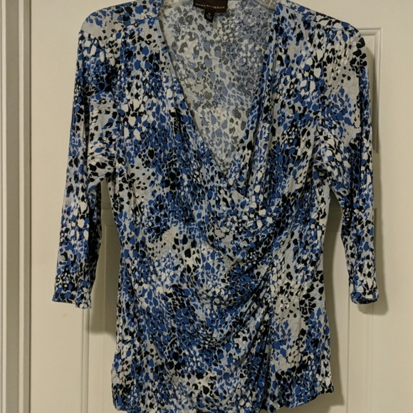 Dana Buchman Tops - Soft Flattering Asymmetrical Blouse Dana Buchman Tops - Soft Flattering Asymmetrical Blouse